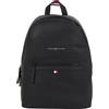 Tommy Hilfiger Uomo Zaino Essential PU Backpack Bagaglio a Mano, Nero Black, ...