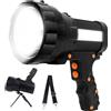 Cybbo Torcia LED Ricaricabile Torcia LED Alta Potenza 15000Lumen 10000mAH Torcia La...
