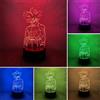 BIRBANN Luce Notturna Goku, Lampada Dragon Ba LED Manga, Intelligent Touch Control 7 ...