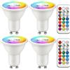iLC LED Lampadine Faretto GU10 colorate Cambiare colore Lampadina RGB Bianco ...