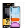 UNO'UNO MAS UNO VENTAS UNO' 3 unità di protezione dello schermo per iPhone 11/XR 6,1". Antiimpronta...