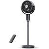 PELONIS Ventilatore Torre con Telecomando, Silenzioso 20dB, 9 Velocità & Timer 9H, Altezza Regolabile, Oscillazione 135° e 100°, Efficiente per Camera