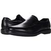 Nunn Bush Uomini Wade Lavoro Antiscivolo Resistente Mocassino Punta Slip on Non-Marking Suola Mocassino Servizio Alimentare Scarpa, Nero, 42 EU