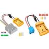 No Convertitore da 20 V un 12 V per 20 V+ 1 Adattatore per Ruote Motrici Z6Q4
