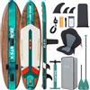 ZLX SUP Gonfiabile 320x84cm, SUP Con Accessori Completi, Tavola SUP Max 200 K...