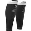 Compressport R2v2, Gambaletti di Compressione per Polpacci UnisexAdult, Nero, T3
