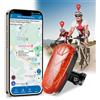 Zeerkeer Localizzatore GPS e Fanale Posteriore per Bicicletta, Antifurto Catadiottro c...
