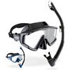 Cressi Liberty Triside & Epsilon Dry Black/Graphite Combo Set Maschera Liber...