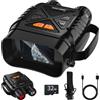 GlobalCrown Visore Notturno binocolo visione notturna,Binocolo infrarossi con...