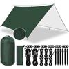 Frasheng Tarp Campeggio 3 x 3m,Tenda Parasole da Campeggio,Telone da Campeggi...