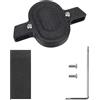 Staffa Fissa per Xiaomi Tag Mount on per Bici Nero 7,5cm x 5,5cm x 1cm