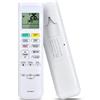WKOLF Kit di telecomando di ricambio per condizionatori d'aria Daikin ARC480A...