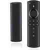 Glitfix Telecomando Vocale Sostitutivo2 Gen Compatibile con Amz Fire TV Stick...