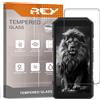 REY Pack 3X Pellicola salvaschermo per ULEFONE Armor X32 X32 PRO, Vetro temp...