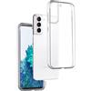 REY Cover in Gel TPU Trasparente per Samsung Galaxy S21 Fe 5G, Ultra Sottile ...