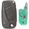 kuyuansu 3B Chiave Auto Telecomando FIAT Punto Ducato Stilo Panda 433MHz Delphi ID46