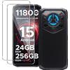 NUCNOK Cover per DOOGEE Blade 20 Pro/Blade 20 Play + 2 Pezzi Pellicola Vetro ...