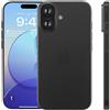 3P SPACE Super Sottile Custodia per iPhone, 0.3mm Ultra Slim Light Matte Cove...