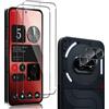 QULLOO Pellicola protettiva in vetro temperato per Nothing Phone 2A / Phone 2...
