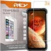 REY Pack 3X Pellicola salvaschermo per DOOGEE S97 PRO V10 5G, Vetro temperat...