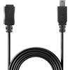No 1.5M USB B Pin un Femmina Prolunga Nero X2D76394