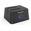 WAVLINK Dual Bay SATA a USB3.0 disco rigido esterno HDD Docking Station per 2...
