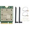 No Scheda di Rete Bluetooth 5.4 WiFi7 QCNCM865 Tri Band 2.4G/5G/6Ghz 5800M M.4544