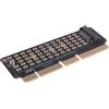 No Scheda Adattatore M.2 NVME un PCI-E 4.0 Slot M.2 M-KEY Supporta Server 1U D6G3