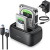 ORICO Hard Disk Docking Station USB3.0 per HDD/SSD SATA da 2,5 e 3,5 pollici,...