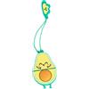 WONDEE Mr Wonderful Chiavetta USB Divertenti 32GB Avocado, Regalo Originale p...
