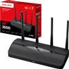 Mercusys TPLink MR27BE Router WiFi 7 DualBand BE3600Mbps, Porte 2.5Gbps, 4 An...