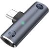IVIVTOR Adattatore per cuffie USBC - 2 in 1 Ricarica Rapida da 100W e Adattat...
