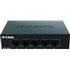 D-Link DLink DGS105GL Switch Unmanaged Gigabit a 5 porte, senza ventole, struttura i...