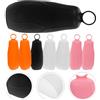 8ps Coperture per shampoo con bottiglia da viaggio in silicone da viaggio.