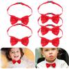 5 Pcs Cravatta Di Paillettes Elastici Per Capelli Ragazze Da Damigella D'onore
