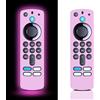 GOUYESHO Custodia protettiva in silicone per telecomando Fire Stick TV Glow in The Dar...