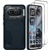 Wookfiss Vetro Temperato per Nothing Phone 4a, 2 Pezzi Pellicola Protettiva e...