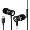 KLIM Fusion Auricolari USBC con Microfono HiFi, Memory Foam, Connettore TypeC...