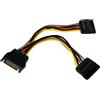 StarTech SATA Power Y Splitter Cable Adaptor 0.1m PYO2SATA