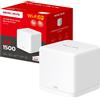 Mercusys TPLink Router Mesh WiFi 6 AX1500Mbps, 3 Porte Gigabit WAN/LAN, Contr...