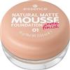 Essence Cosmetics essence Fondotinta NATURAL MATTE MOUSSE finish opaco 16g