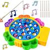 Dcceeo Gioco Pesca Pesci per Bambini, Gioco Musicale di Pesca con 24 Pescare,...