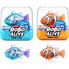 ROBO ALIVE Pesce robot Robo Fish Serie 3, confezione da 2, arancione e verde ...