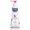 Mustela Gel detergente corpo e capelli al perseose di avocado BIO (300ml) - Senza Profumo - Doccia shampoo lenitivo per pelle sensibile di bambini e famiglia - 98% di ingredienti di origine naturale