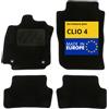 DBS Tappetini auto Personalizzati per Clio 4 Con clip Tappetini auto anti...