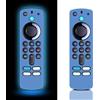 GOUYESHO Custodia in silicone per telecomando Fire Stick TV Glow in The Dark, cover re...