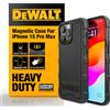 DEWALT Heavy Duty Custodia con Magnete Potente per iPhone 15 Pro Max Compatib...
