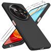 Coiwxmoi Cover per ZTE Blade A75 5G con 2 Pezzi Pellicola Vetro Temperato, Ul...