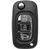 kuyuansu 3B Guscio chiave auto Per Renault Fluence Megane Clio Kangoo Master Modus