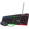 Trust Gaming GXT 838 Azor Mouse e Tastiera Gaming Layout Tastiera e Mouse